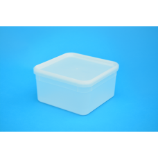 2.4 LITRE SQUARE TAMPER EVIDENT NATURAL TUB